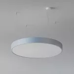 ABA T 1017 wisząca LED, 1950mA 66,1W/11128lm/830, 230V, srebrny aluminiowy (mat struktura) RAL 9006