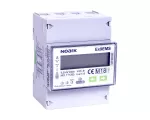 Ex9EMS 3P 4M CT MB 2T Inteligentny licznik energii 3-fazowy, 4-modułowy, przekładnik prądowy, komunikacja Mbus, dwutaryfowy, wyświetlacz LCD, MID