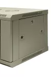Szafa wisząca niedzielona 19'' 6U gł.450mm, niezmontowana, RAL 7035