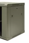 Szafa wisząca niedzielona 19'' 9U gł.450mm, niezmontowana, RAL 7035