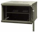 Szafa wisząca niedzielona 19'' 6U gł.600mm, niezmontowana, RAL 7035