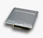 Box blatowo-podłogowy mini 3M" – puszka blatowo-podłogowa do montażu gniazd standardu 22,5x45 mm ( 45x45 mm)