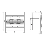 STYL 120 WCH-P(wentylator ścienny z przep) PL-EN