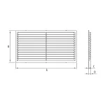 D/220x120 W (kratka classic)