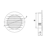 KRO 100 (kratka standard /biały)