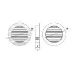 DOSPEL BELLA 100 (kratka standard /biały)
