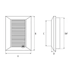 Duo Smart 140x210 (kratka wentylacyjna)
