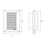 Duo Smart 135 fi 125 (kratka wentylacyjna)