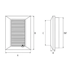 Kratka Duo Smart Kw. 135/GRAFIT