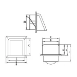Kratka KRD 100/G (kratka standard/grafit)