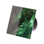 Veroni Glass 100 S (wentylator domowy) Czarny Dark Leaf