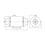 Wentylator kanałowy Turbo-Silent wielk. 250 BLDC