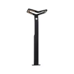 Oprawa ogrodowa ALARA LED RGBW+10W 450lm 665mm czujnik ruchu i zmierzchu IP44 230V antracyt / aluminium