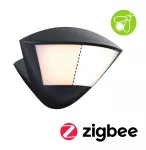 Oprawa elewacyjna SKYLA LED SH Zigbee10W 840lm 2200K-3000K czujnik ruchu i zmierzchu IP44 230V antracyt / aluminium