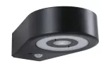Oprawa elewacyjna SILMA LED 10W 450lm 3000K czujnik ruchu i zmierzchu IP44 230V antracyt / aluminium