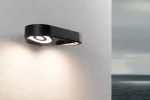 Oprawa elewacyjna SILMA LED 10W 2 450lm 3000K czujnik ruchu i zmierzchu IP44 230V antracyt / aluminium