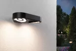 Oprawa elewacyjna SILMA LED 10W 2 450lm 3000K czujnik ruchu i zmierzchu IP44 230V antracyt / aluminium