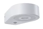 Oprawa elewacyjna SILMA LED 10W 450lm 3000K czujnik ruchu i zmierzchu IP44 230V biały / aluminium