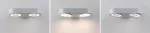 Oprawa elewacyjna SILMA LED 10W 2 450lm 3000K czujnik ruchu i zmierzchu IP44 230V biały / aluminium