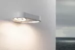 Oprawa elewacyjna SILMA LED 10W 2 450lm 3000K czujnik ruchu i zmierzchu IP44 230V biały / aluminium