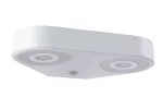 Oprawa elewacyjna SILMA LED 10W 2 450lm 3000K czujnik ruchu i zmierzchu IP44 230V biały / aluminium