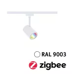 Reflektor na szynoprzewód Urail LUXE LED SH Zigbee GU10 4,8W 350lm 2200K-6500K 230V biały / tworzywo sztuczne