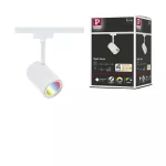 Reflektor na szynoprzewód Urail LUXE LED SH Zigbee GU10 4,8W 350lm 2200K-6500K 230V biały / tworzywo sztuczne