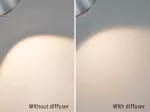 Reflektor na szynoprzewód URail ALDAN 8W 500lm 2700K-6500K 230V chrom matowy / metal