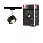 Reflektor na szynoprzewód URail ALDAN 8W 500lm 2700K-6500K 230V czarny matowy / metal