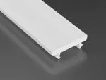 Klosz do profilu LED TEN wciskany 202cm PC Mleczny