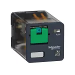 Harmony Relay Przekaźnik uniwersalny z przyciskiem test LED 3C/O 10A, 24V DC