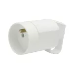 Gniazdo z uchem z uziemieniem 2P+Z 16A 250V IP20 białe VGN 315-01