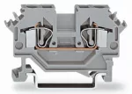 2-przewodowa złączka przelotowa 4 mm², niebieska 281-604
