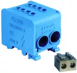 Odgałęźnik instalacyjny LZ 1*35/35n niebieski