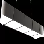Oprawa NOISE LINE Connect LED zw ED 1000lm/840 PLX czarny mat 13 W