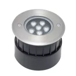 Recessed uplighting IP65-IP67 Incasso LED 6.2W LED warm-white 3000K ON-OFF Stainless steel 500 PX-0520-INO