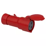 Gniazdo 32A 2P-E 380-415V IP44 50-60Hz