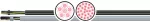 2-NORM +UV 1.000V UL/CSA,UL-STYLE 21179/CSA, CZARNY 5G0,5 (AWG21)