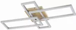 6590 Lampa sufitowa Ashton LED 24W beech s chr 40cm