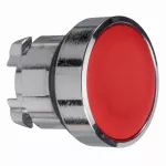Harmony XB4 Główka przycisku płaskiego z zatrzaskowym mechanizmem push push czerwona metalowy