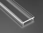 Klosz do profilu LED BASIC wciskany 202cm PC Transparentny