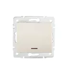 LOGI 02-1110-103 kr Łącznik jednobiegunowy z LED
