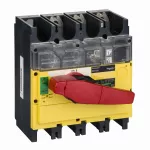 Compact INS INV, rozłącznik INV630 czerwono-żółty 630A 3P