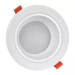 CEILINE III DOWNLIGHT 10W CW 230V 90st IP44 150x80mm BIAŁY okrągła
