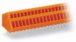 Złączka do płytek drukowanych 0,5 mm² RM 2,54 mm 4-bieg, pomarańczowa