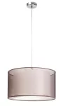 2632 Lampa wisząca Anastasia E-27, 60W chrom, brązowy 230V, 50Hz