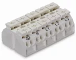 4-przewodowy blok zasilający 5-bieg., biały 862-9605