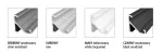 Profil aluminiowy L3 biały lakierowany narożny 1,00 m