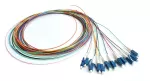 Pigtail LC/UPC SM 1,5m 12-kolorowy LSZH G.657A1, 0,9mm Easy Strip