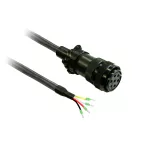 Kabel zasilający 3m ekranowany 4x 6mm², BCH2 Złącze MIL